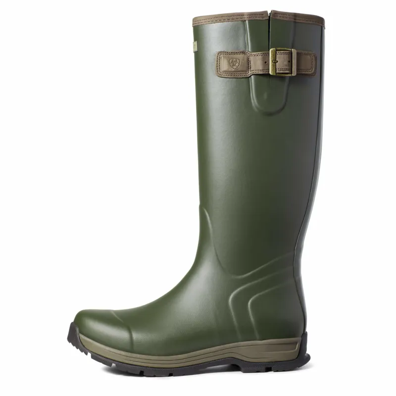 Ariat Mens Burford Wellingtons in Olive Night